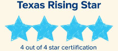 Lean Valley Daycare: Texas Rising Star—4 of 4 blue stars, certified After School program.